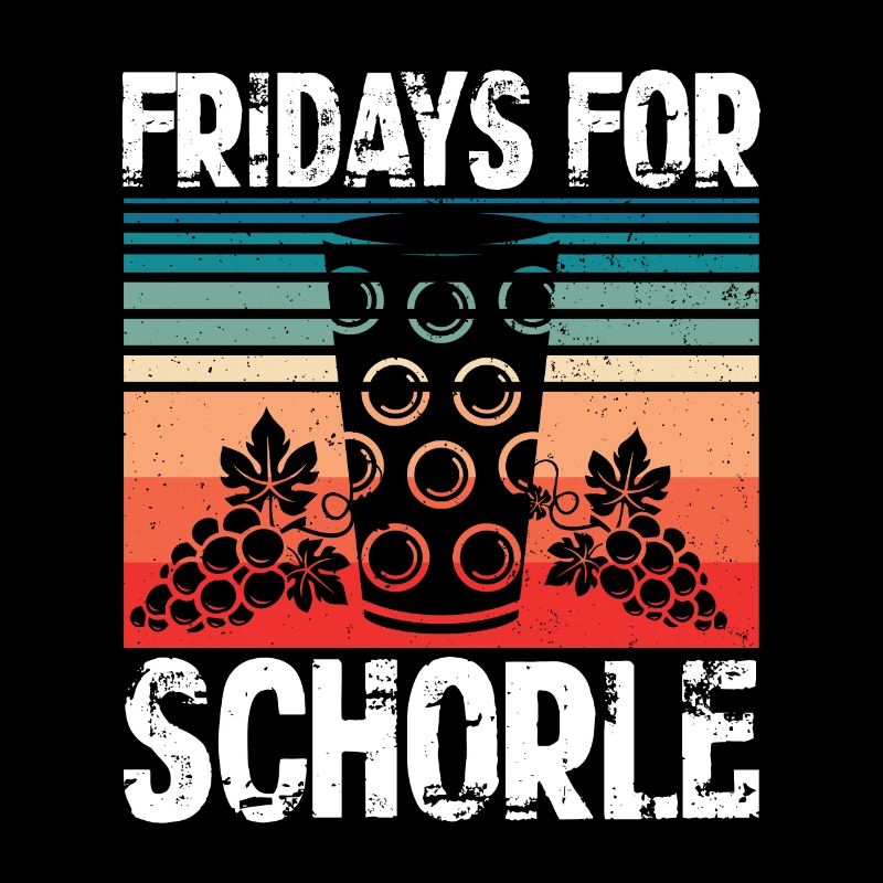Fridays for Schorle Weinschorle Wein Pfälzer