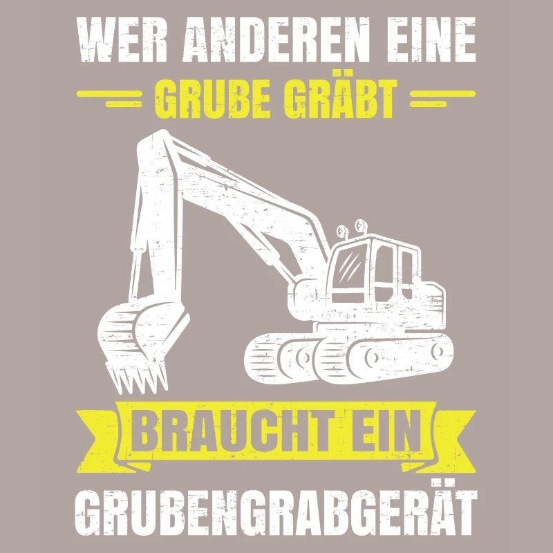 Wer anderen eine Grube gräbt Grubengrabgerät