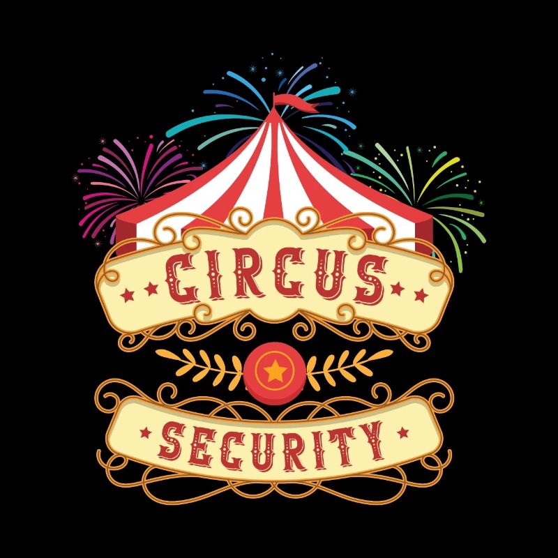 Circus Security Lustiger Karneval Geburtstag