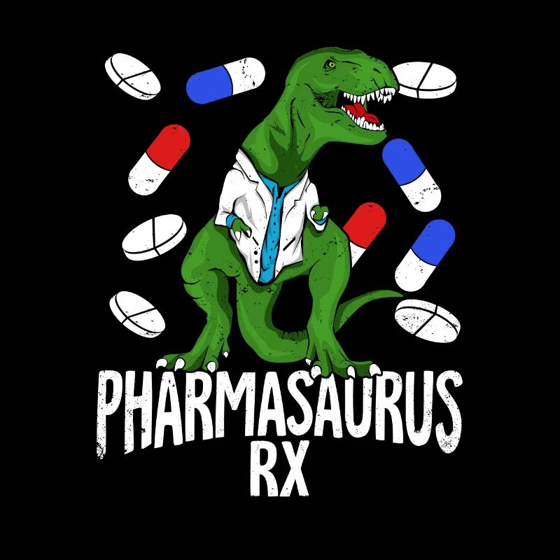 Pharmacy T-Rex Pharmacy Pharmacist Gift