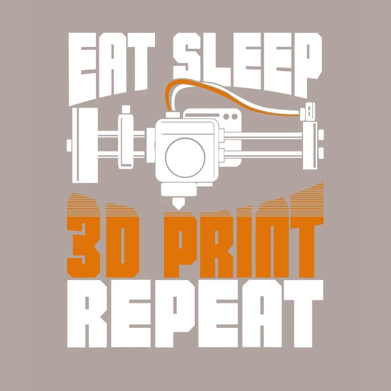 Funny 3-D Printer Print Print Gift