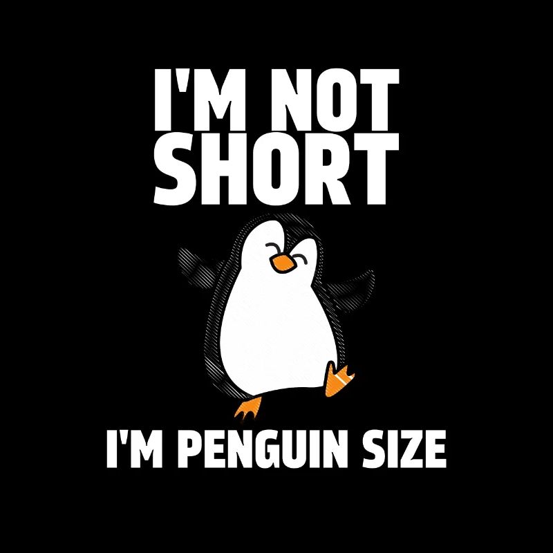 Je ne suis pas petit, je suis de la taille d’un pingouin