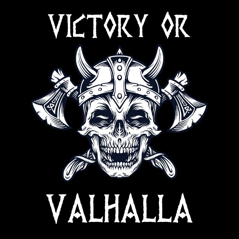 Victory Or Valhalla Wikinger Krieger Nordmänner