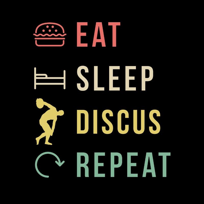 Eat Sleep Discus Repeat Gift Shirt