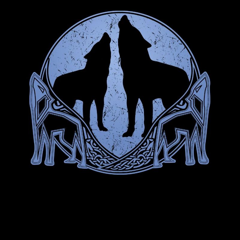 Wolf Odins Odhin Wolves Valhalla