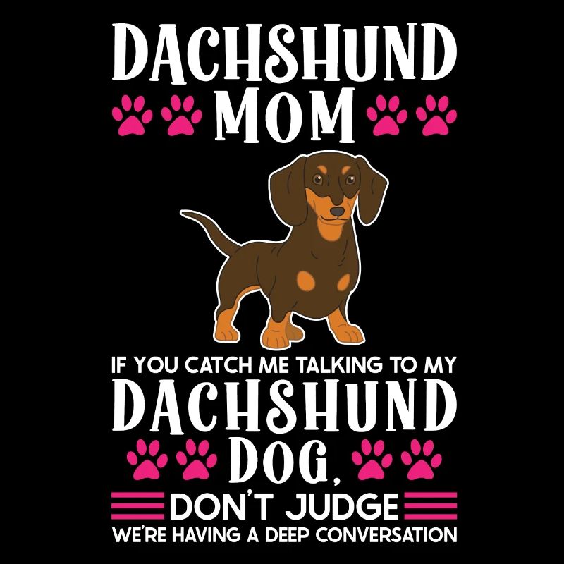 dackel Mama Dackel Haustiere Mutter Geschenk