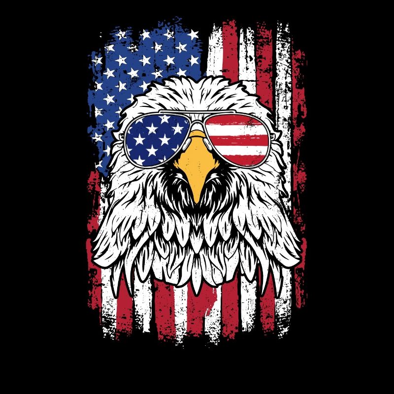Adler-USA-Flagge