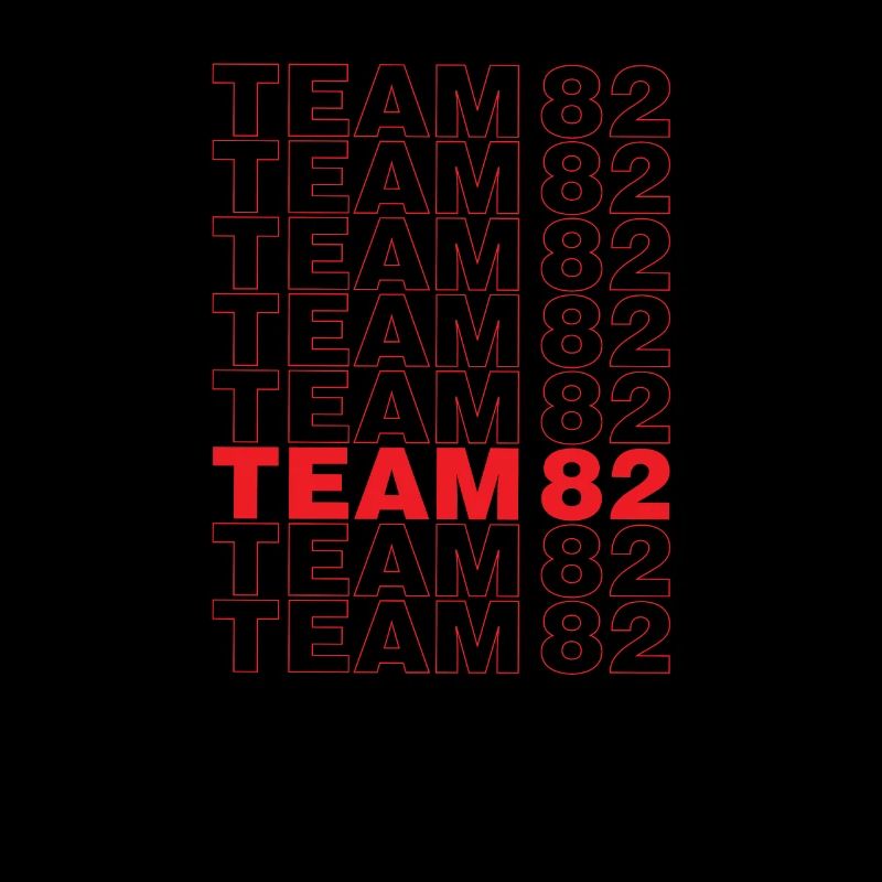Team 82 tshirt by RedRacingTeam