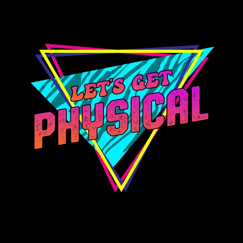 Let's Get Physical Vintage 80s Retro Workout