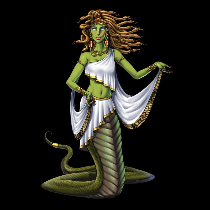 Ancienne déesse grecque Méduse