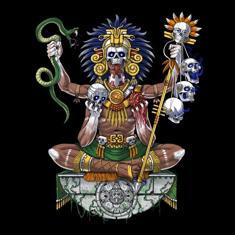 Aztekischer Kriegerschamane