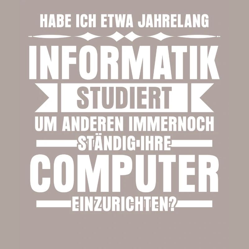 Informatik Vintage Computer Admin Nerd