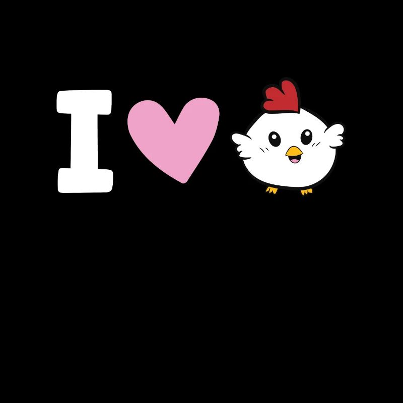 Les poulets adorent J’aime les poulets
