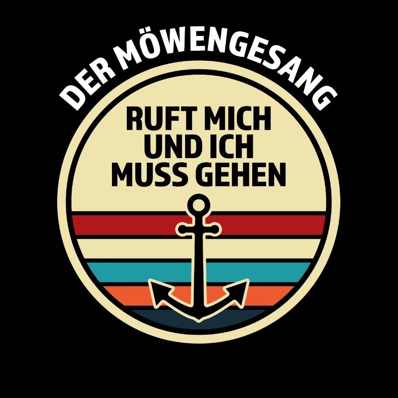 Platdeutsch Norddeutschen Möwe Geschenk