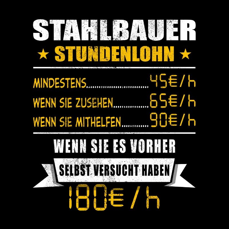 Stahlbauer Stundenlohn Metallbauer