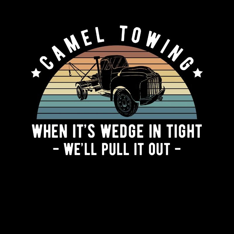Camel Towing Shirt Geschenk Abschlepper