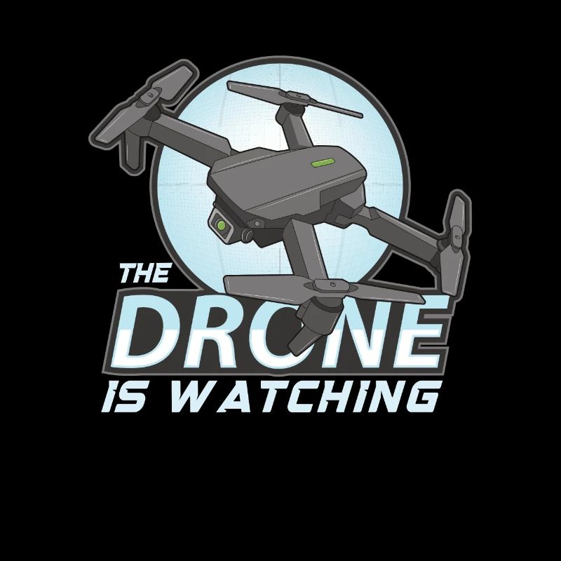 Drone Pilot Grandpa Gift Idea Old Man With