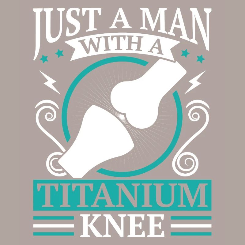 Artificial Titanium Knee, Arhtrose Physiotherapist