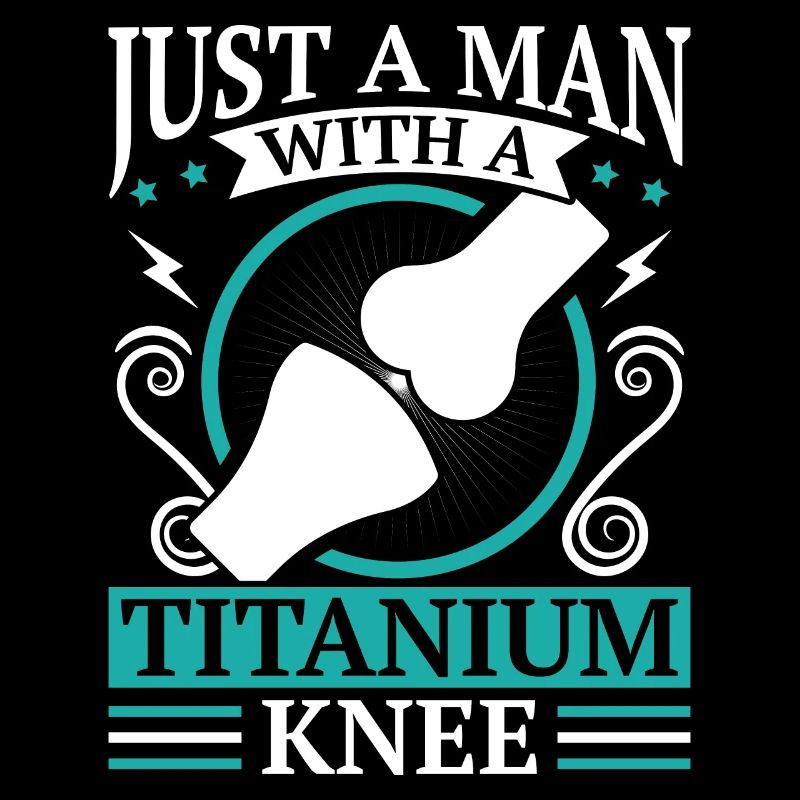 Artificial Titanium Knee, Arhtrose Physiotherapist