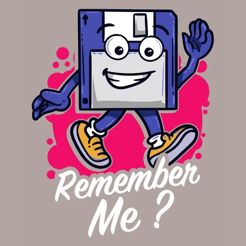 Programmierer Retro-diskette Floppy disc