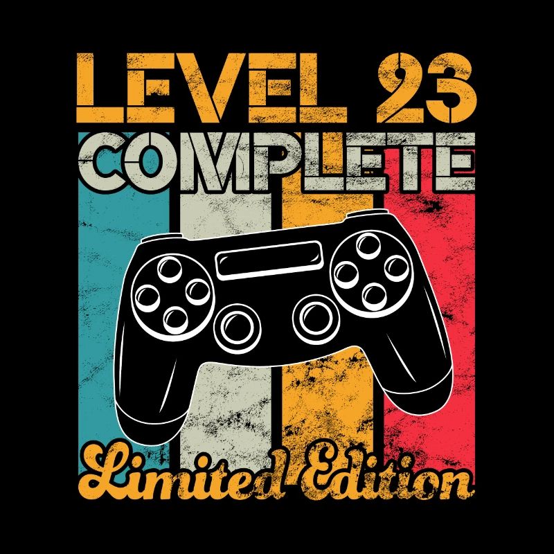 Level 23 complete Gaming Birthday