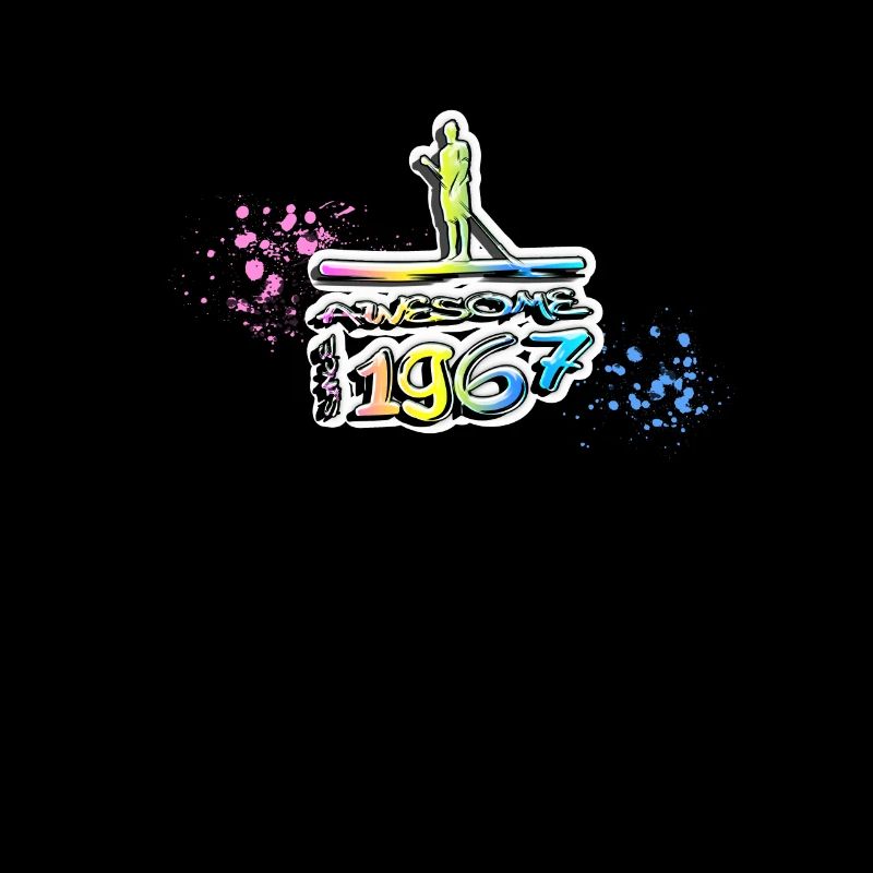 Awesome since 1967, SUP, Paddleboard, Graffiti,
