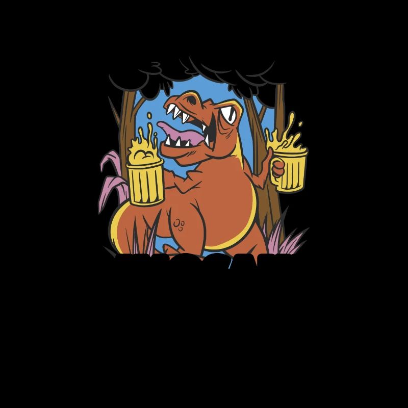 Crazy Dinosaur Lady