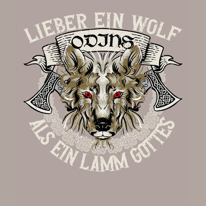 Lieber ein wolf Odins als ein lamm Gottes