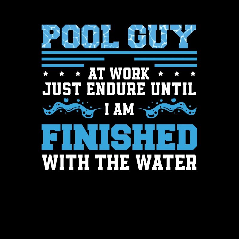 Finition avec le service Water Funny Pool Guy