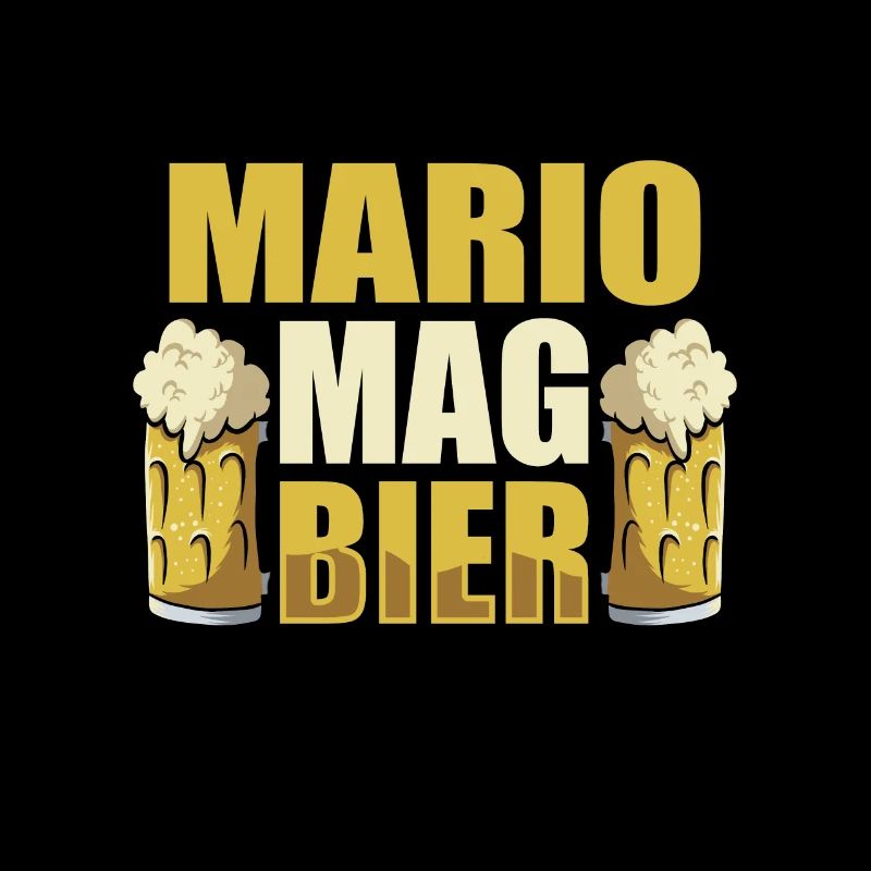 Mario mag Bier Name Geburtstag