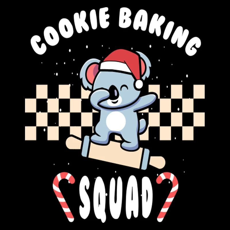 Escouade de cuisson des biscuits de Noël