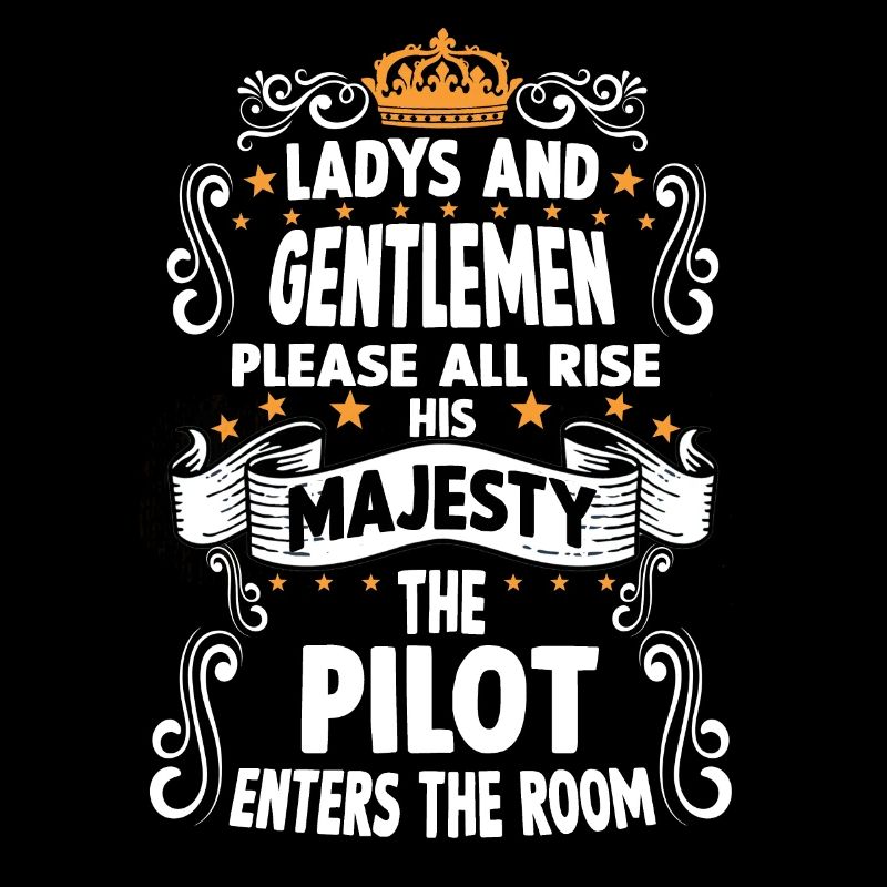 Pilot T Witzig Spruch Piloten