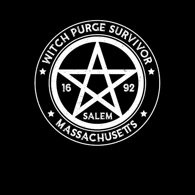 Wicca Pentacle 1692 Salem Massachusetts Eine