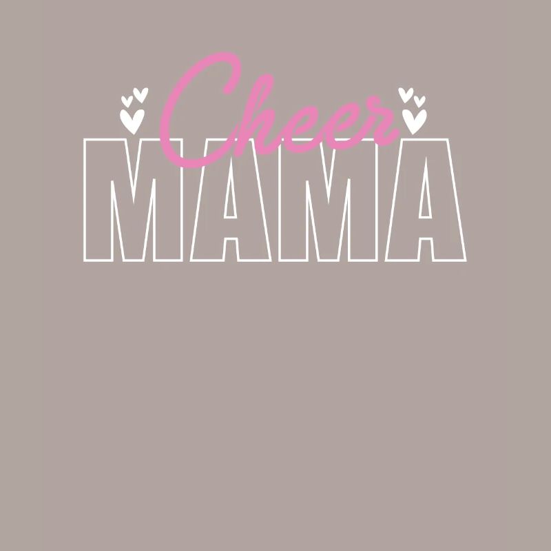 Cheer Mama Mutter Muttertag Shirt Geschenk