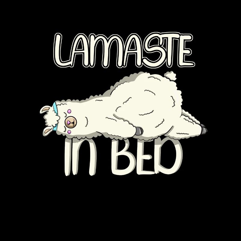 Sleepy Lamaste in Bed Sluggish Design