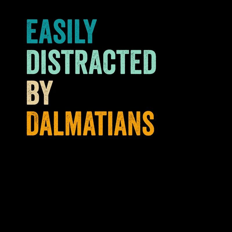 Facilement distrait par les Dalmatiens