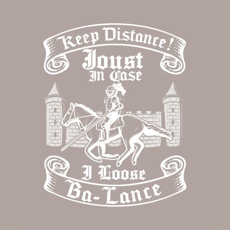 Keep Distance Funny Jousting Lance Buhurt