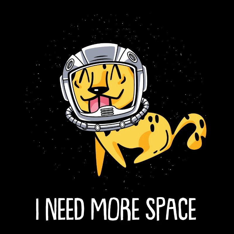 Cheetah Astronaut I Need More Space