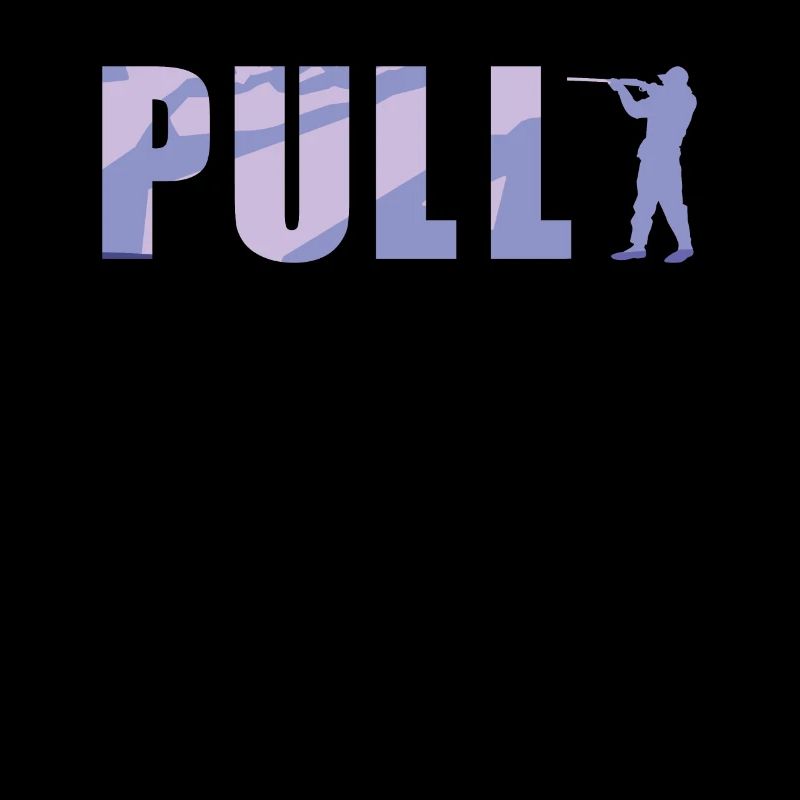 Pull Clay Pigeon Shooting Shirt Gift