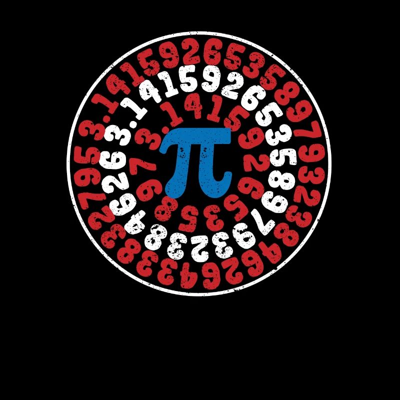Mathematiker Kapitän Pi Superheld Math Nerd Geek