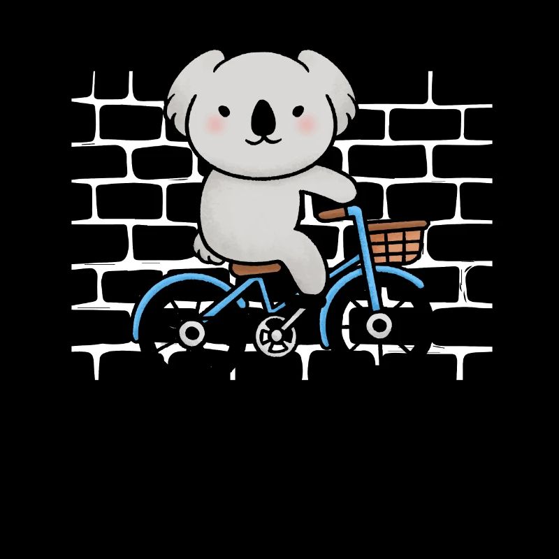 Koalabär Fahrrad