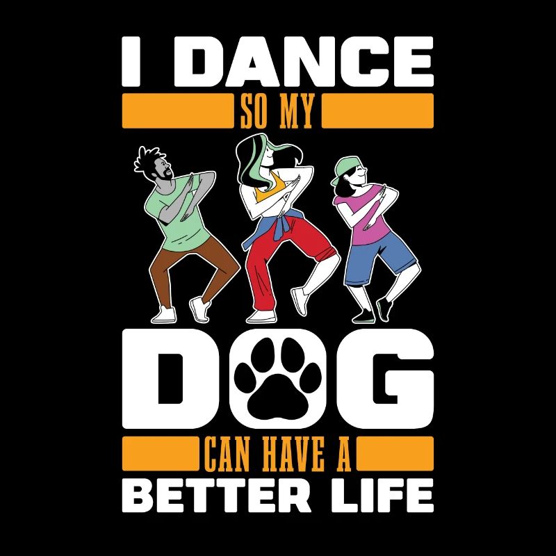 Chien danseur dansant