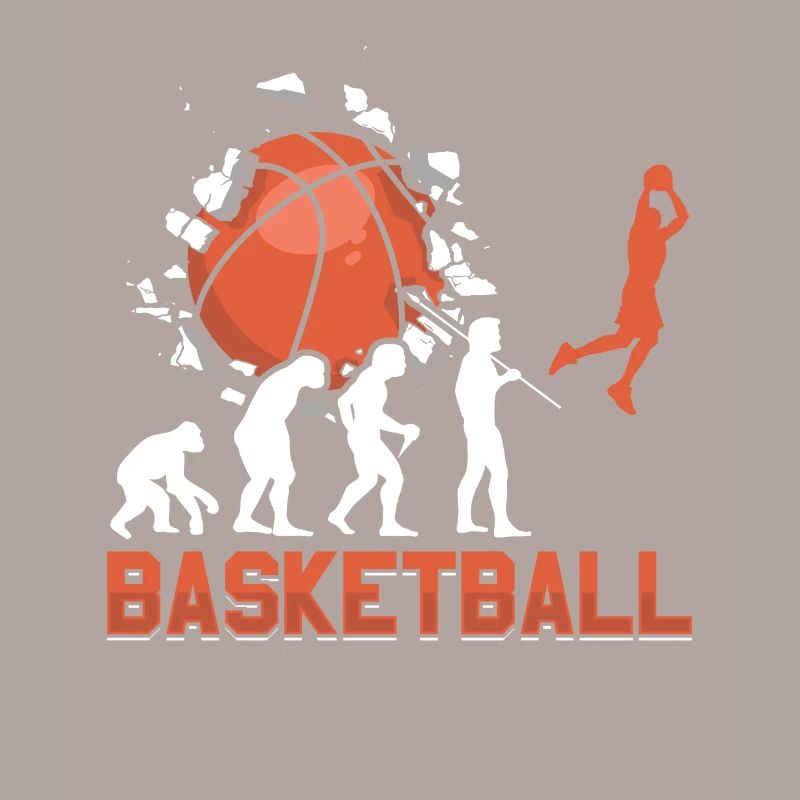 Basketball Evolution From Monkey To Men BBall
