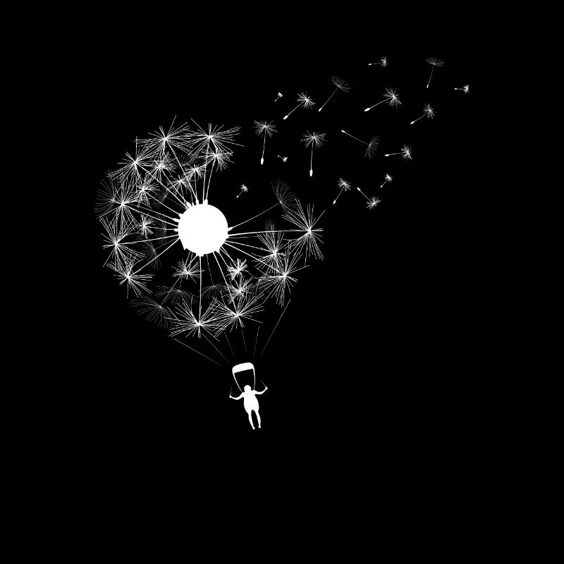 Dandelion Paragliding Skydiving Skydiver