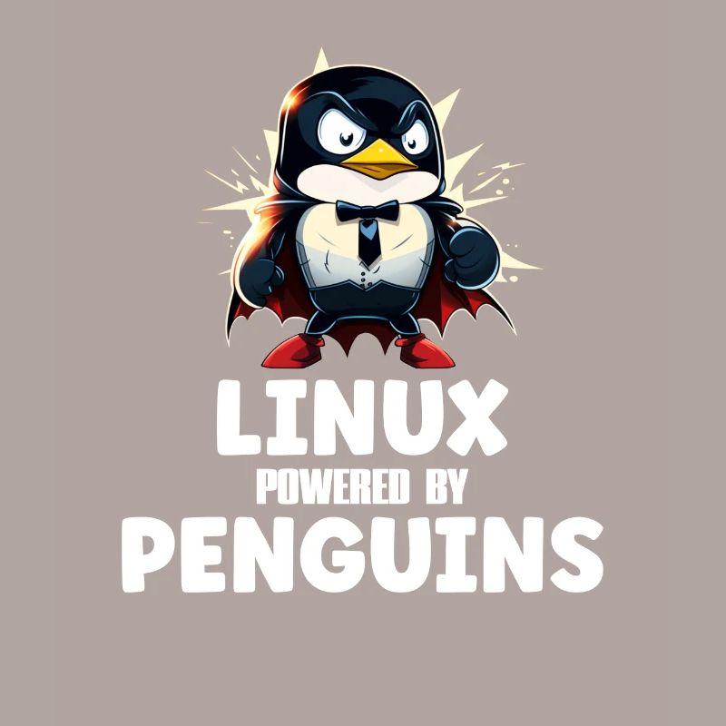 Linux Powered By Penguins