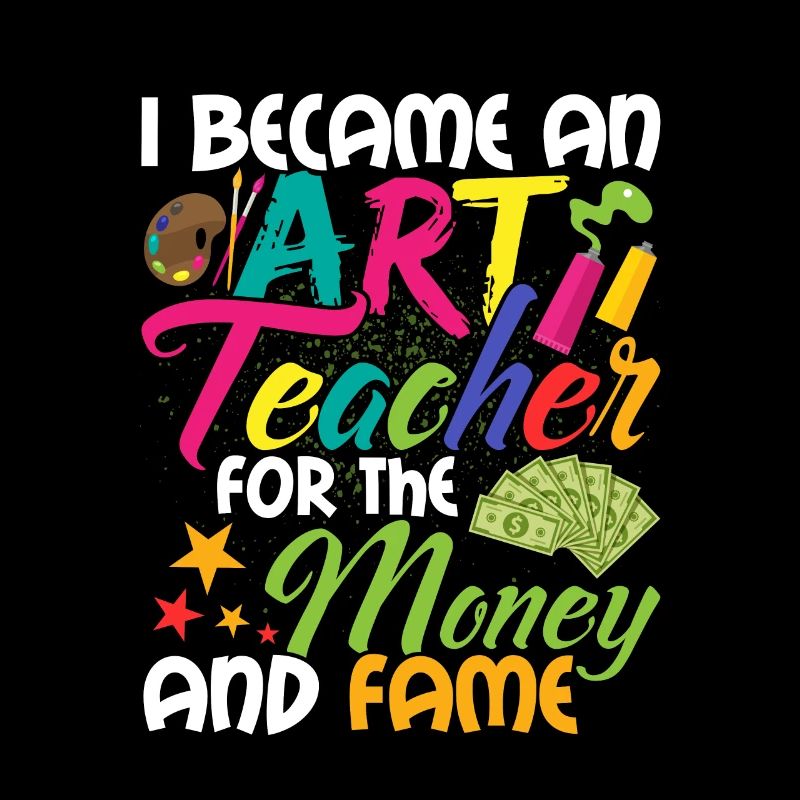 Je suis devenu professeur d’art pour l’argent et la célébrité