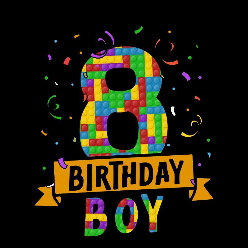 Blocs de construction anniversaire enfant 78 ans