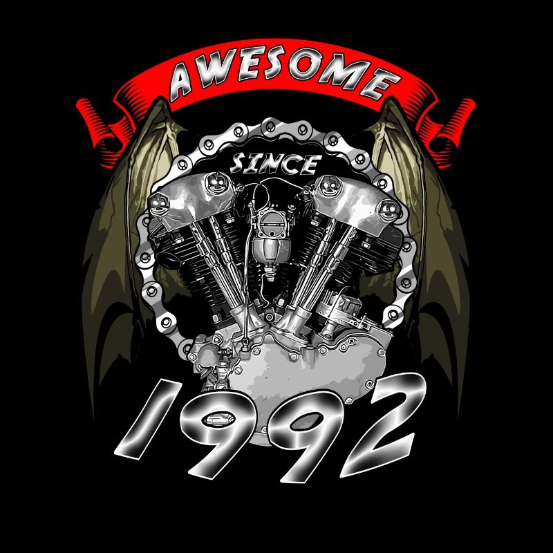 Awesome since 1992, Biker Geburtstag