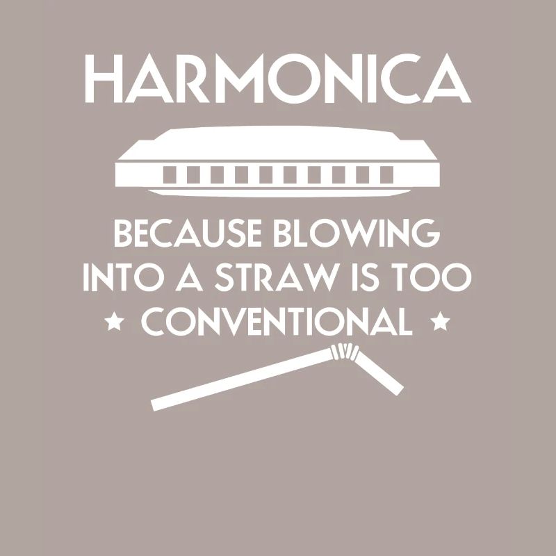 Harmonica Harmonica Slogan Shirt