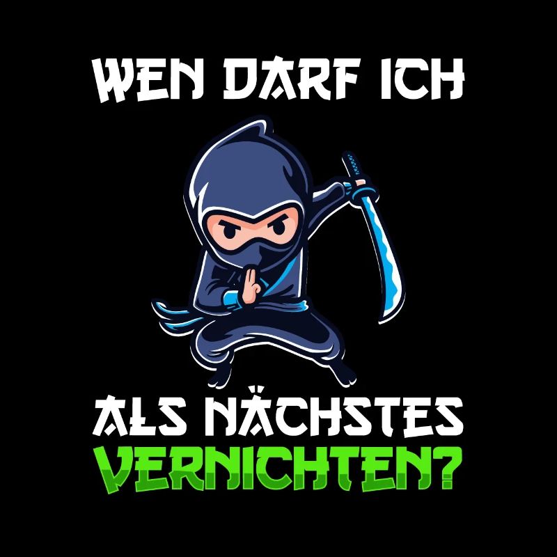 Wen Darf Ich Als Nächstes Vernichten Ninja Samurai